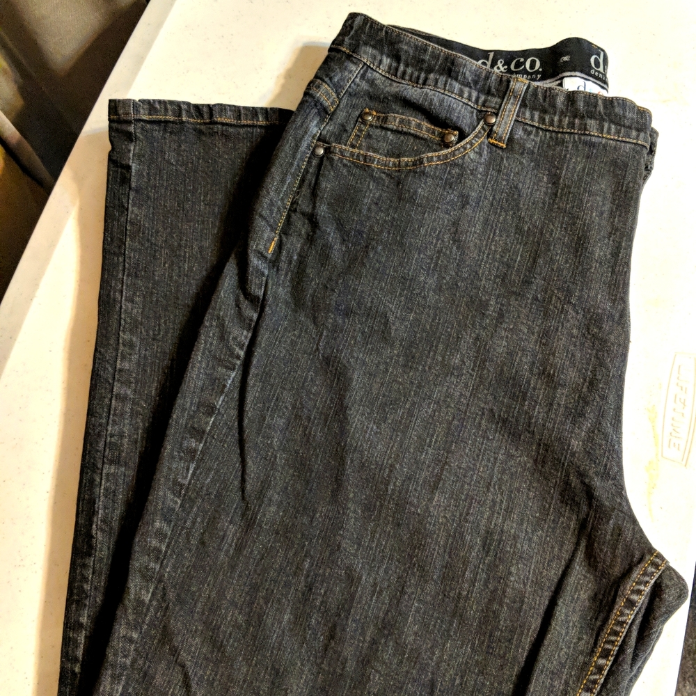 D & Co. Women's 18W Bootcut Jeans